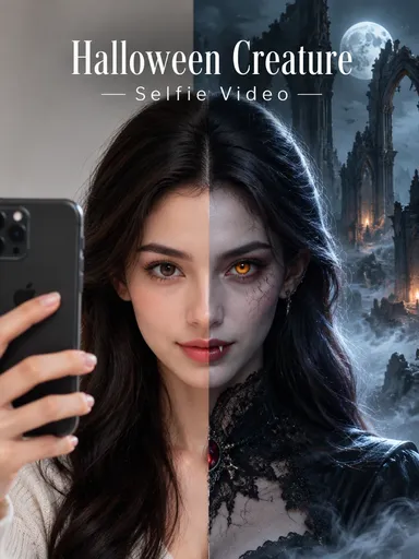 Halloween Creature Selfie Video
