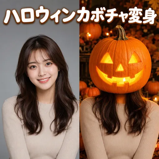 Halloween Pumpkin Transformation