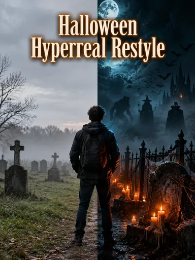 Halloween Hyperreal Restyle