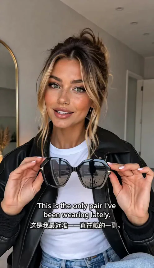 Sunglasses live commerce