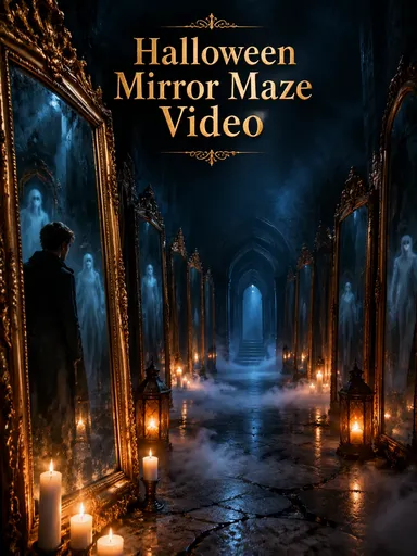 Halloween Mirror Maze Video