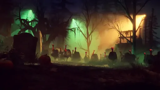 A group of people in halloween costumes walking through a graveyard