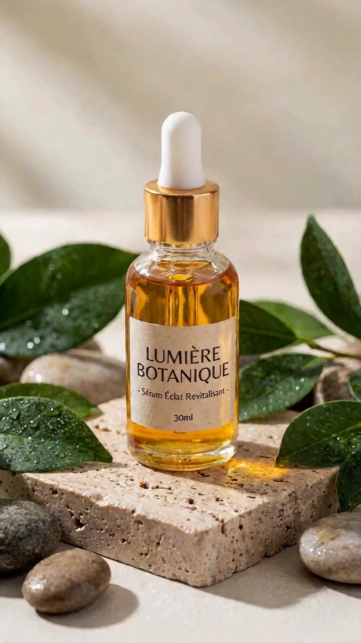 Rotating display videos for skincare products